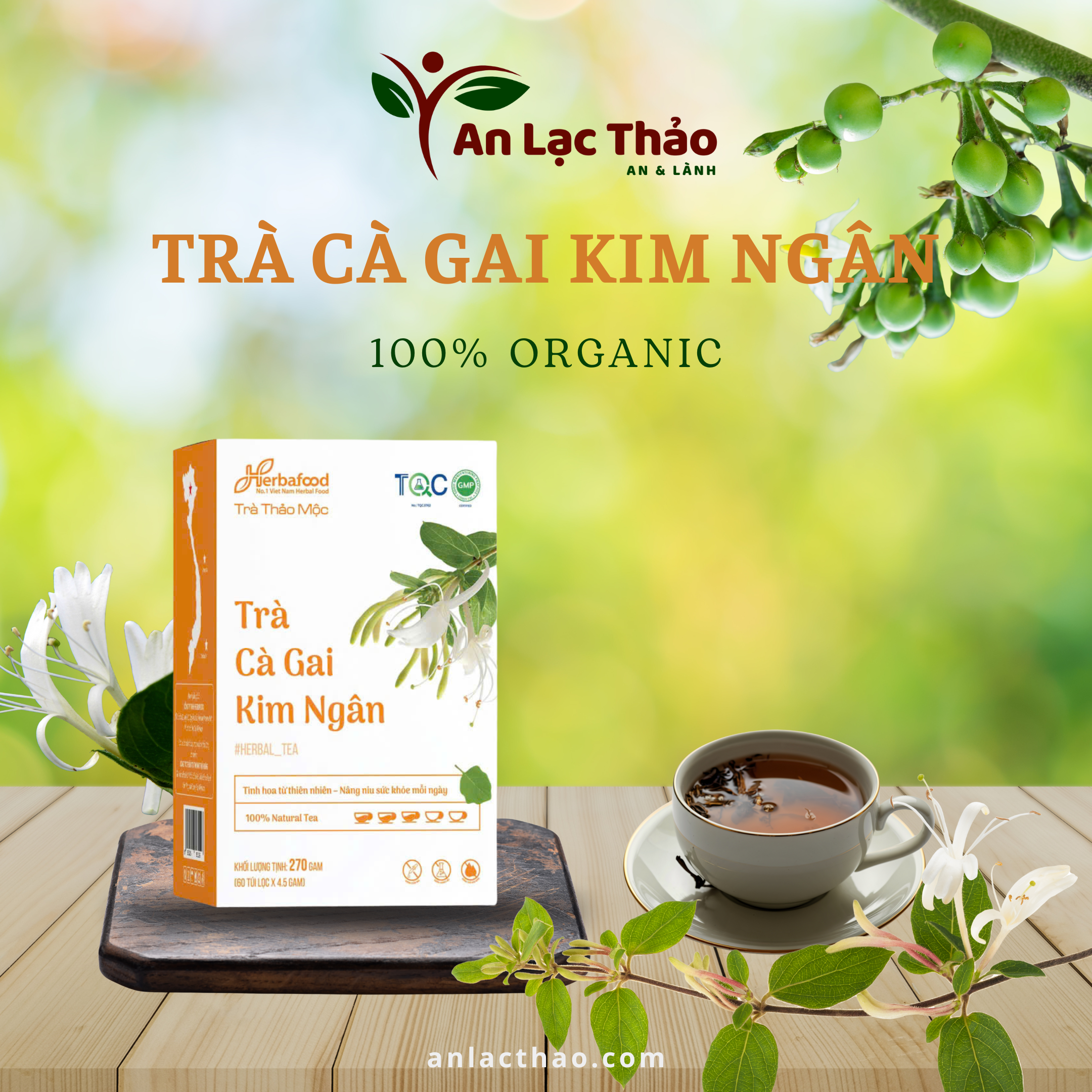 Trà Cà Gai Kim Ngân